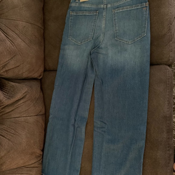 Madewell Slim Wide-Leg Crop Jeans💕 - Picture 3 of 4